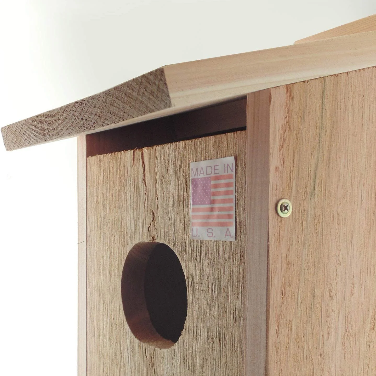 Woodlink WD1 Wood Duck Nesting House Box w/ 4x3-Inch Oval Entrance Hole (2 Pack) - Image 5