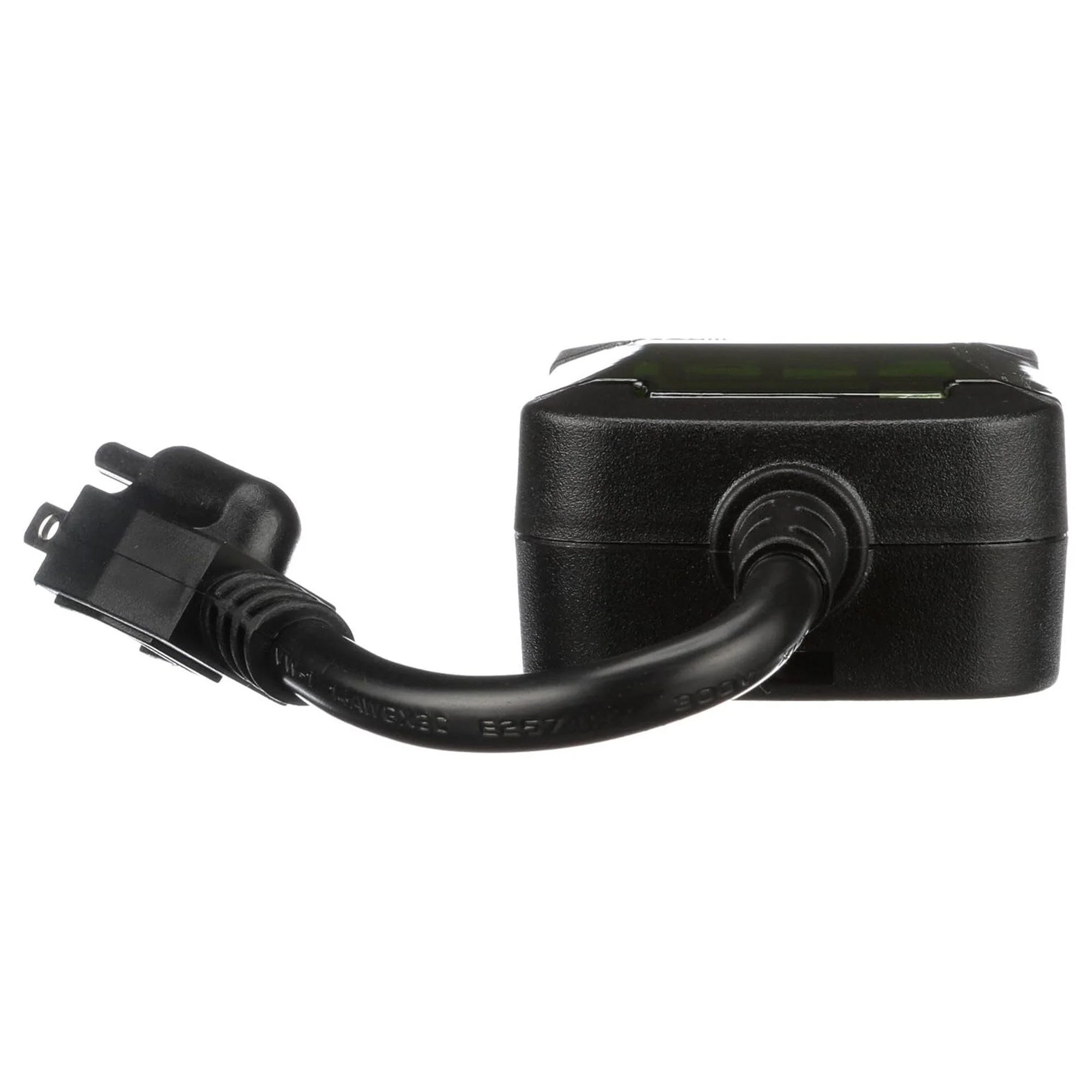 Woods 0.5 Horsepower Heavy Duty Outdoor 7 Day Digital 2 Outlet Timer, Black - Image 9