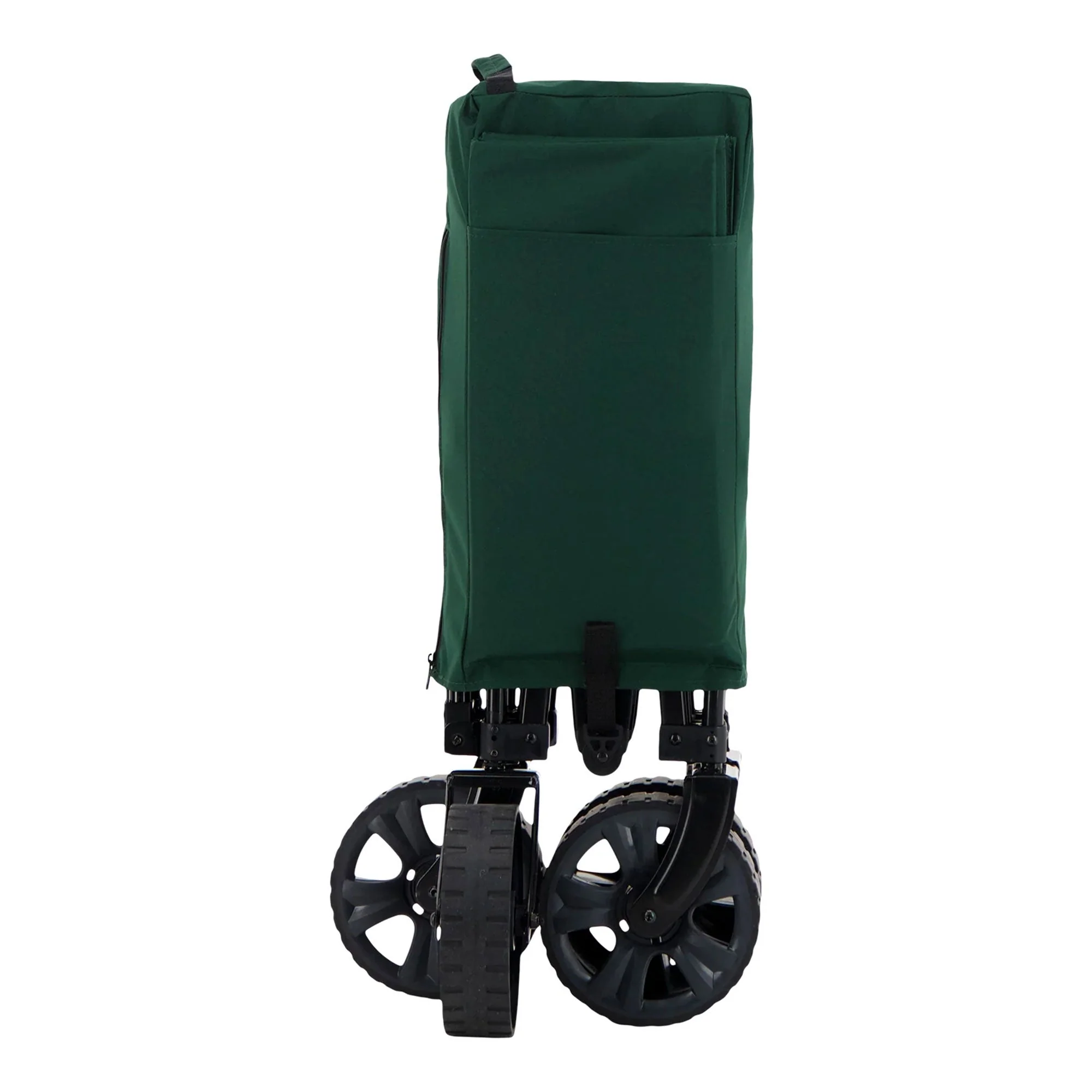 Woods Outdoor Collapsible Garden Utility Wagon Cart, Supports Up to 225lbs,Green - Image 6