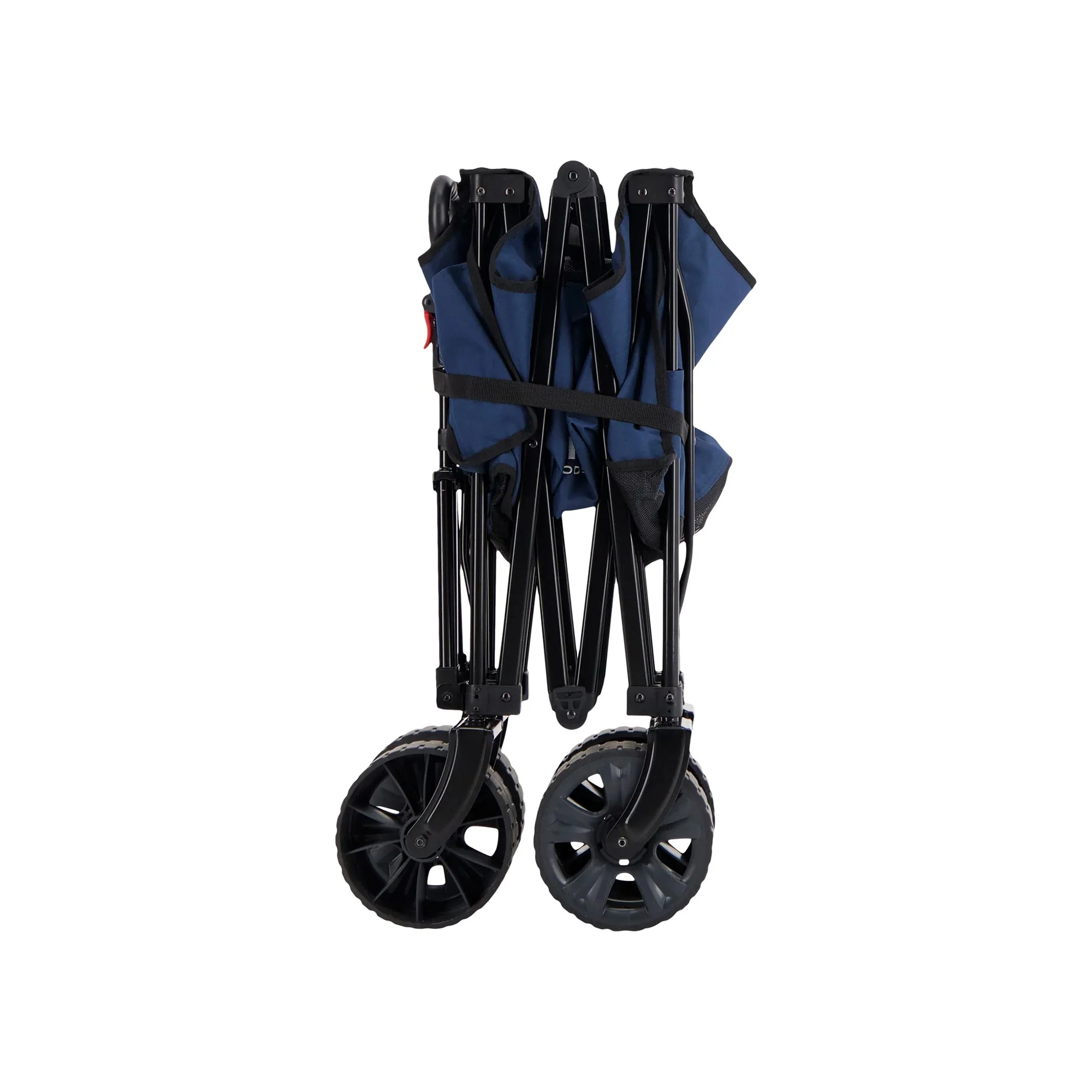 Woods Outdoor Collapsible Garden Utility Wagon Cart, Supports Up to 225lbs, Navy - Image 6