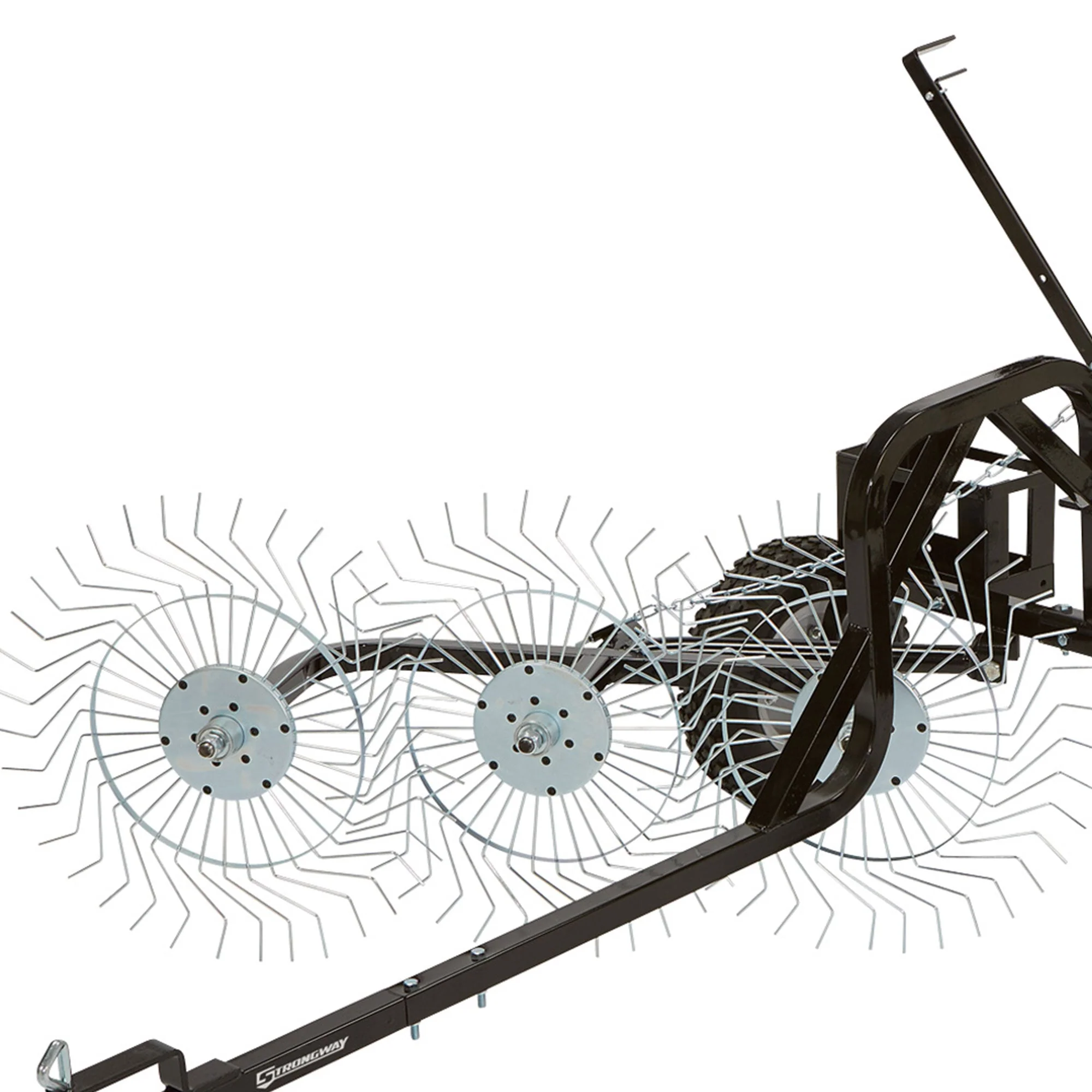 Yard Tuff ACR-600T 55 Inch Steel Tow Behind Acreage Rake with Pin Style Hitch - Image 6