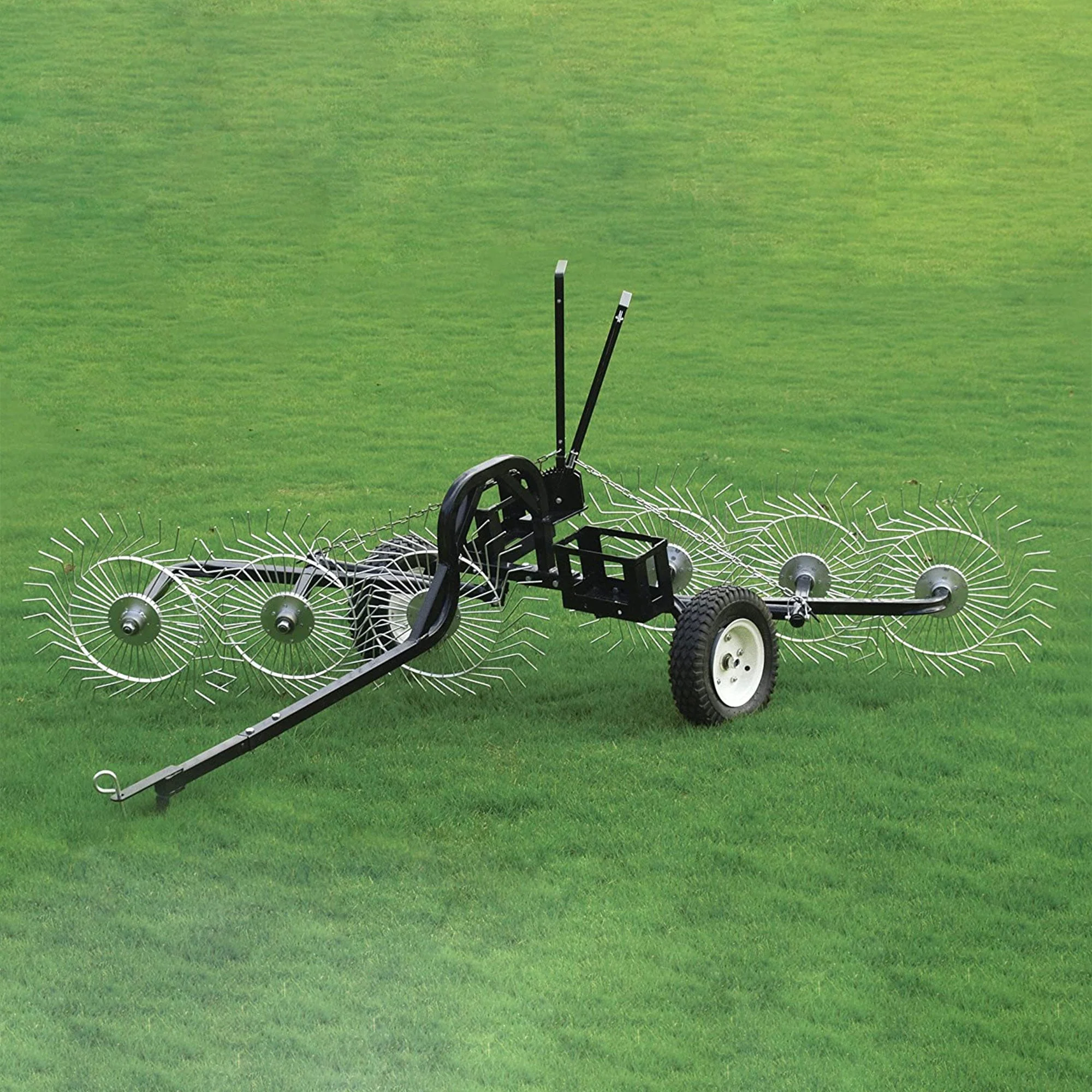 Yard Tuff ACR-600T 55 Inch Steel Tow Behind Acreage Rake with Pin Style Hitch - Image 8
