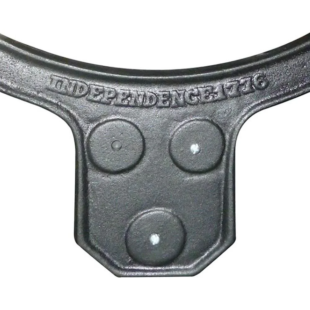 Yard Tuff YTF-22LB Large Decorative Collectible Cast Iron Metal Farm Dinner Bell - Image 12