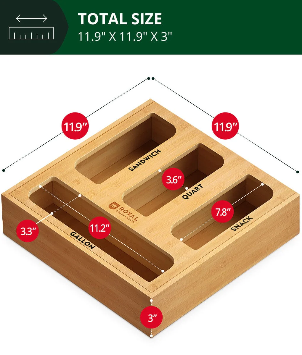 Ziplock Bag Storage Organizer - Image 4
